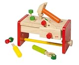 Goki 58871 - Werkbank inklusive Aufbewahrungsbox 15 Teile