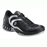 Prince Mens's MV4 Black / Silver Tennis Shoe Sizes UK 8.5 - rrp £45
