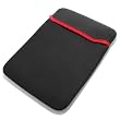 Trendy Reversable Black & Red Neoprene Notebook Laptop Sleeve Cover Case for 13.3 Inch Acer Asus Dell HP Samsung Toshiba Apple Macbook