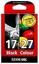 Lexmark No 17 And No 27 Ink Cartridge Black And Colour Combo-pack 7.4ml And 9.2ml
