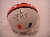 FRANK GORE SIGNED AUTOGRAPHED MINI HELMET MIAMI HURRICANES + HOLOGRAM