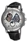 Zenith Men's 03.1260.4047/02.c505 Chronomaster Open Grande Date Moonphase Silver Barleycorn Guilloche Dial Watch