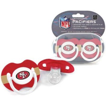 San Francisco 49ers Pacifiers - 2 Pack