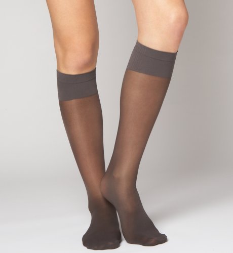 3 Pairs of 15 Denier Support Knee Highs