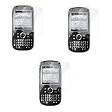 Durable Clear Reusable LCD Screen Protector- 3 Pack for Palm Treo Pro 850 Smartphone