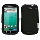 Matte Black Protector Case for Motorola Bravo (MB520) AT&T