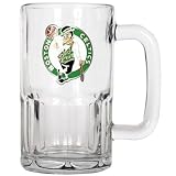 Boston Celtics Large Glass Beer Mug