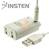 INSTEN Replacement Battery w/ USB Cable for Microsoft Xbox 360 / Xbox 360 Slim Controller
