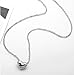 Rigant Simple Small Smooth Heart Necklace Fashion Jewelry for Women