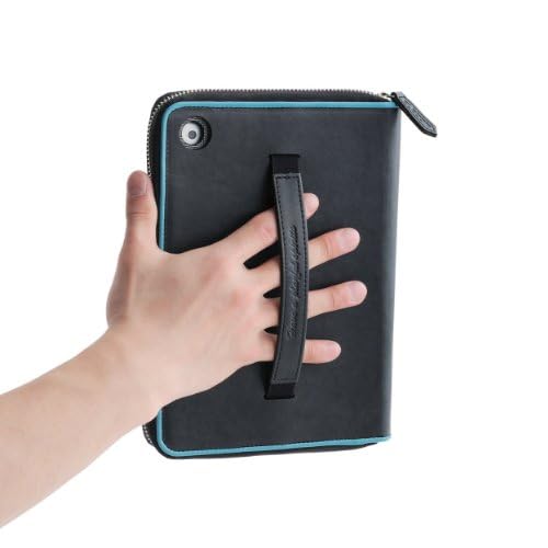 ELECOM 本革レザーケース iPad mini対応 フルオープンタイプ ブラック TB-A12SLC2BK
