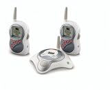 Fisher-Price Private Connection Monitor with Dual Receivers - White & Grey