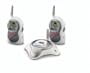 Fisher-Price Private Connection Monitor with Dual Receivers - White and Grey