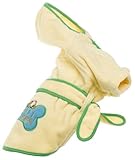 Jakks Pacific Soft Terry Bathrobe For Dogs, Extra Small, Yellow/green