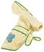 Jakks Pacific Soft Terry Bathrobe For Dogs, Extra Small, Yellow/Green