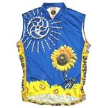Sunshine Womens Sleeveless Cycling Jersey