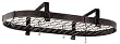 Enclume Oval Hammered Steel Low-Ceiling Pot Rack