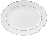 Lenox Hannah Platinum 13-Inch Bone China Oval Platter