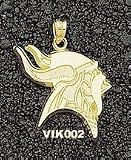 Minnesota Vikings Logo 3/4" Gold Plated Charm/Pendant