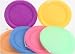 Frosted Plastic Plates 25cm 4/Pk (183052) Image
