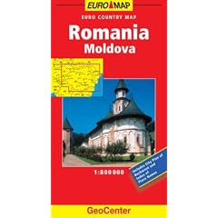 Romania GeoCenter Euro Map (GeoCenter Maps)