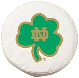 NCAA Notre Dame Fighting Irish Tire Cover with Shamrock