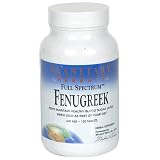 Planetary Herbals Full Spectrum Fenugreek, 600 mg, Tablets, 600 mg, 120-Count (Pack of 3)