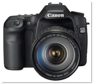 Canon EOS 40D 10.1MP Digital SLR Camera with EF 28-135mm f/3.5-5.6 IS USM Standard Zoom Lens