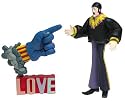 The Beatles Yellow Submarine John with Glove and Love Base