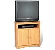 Black Tall Sonoma Corner TV Stand