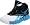 Black/Blue Blink/White