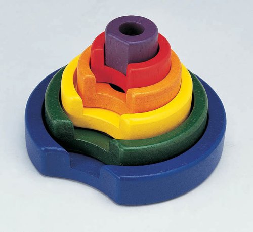 Childrens Toyshop  Toys : Pintoy Wooden Nesting Rings
