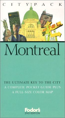 City Travel Guides Discounted  Books : Fodor's Citypack Montreal, 2nd Edition (Citypacks)