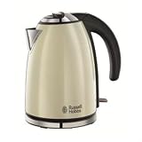 :RUSSELL HOBBS, RUSSELL HOBBS - CREAM STAINLESS STEEL KETTLE