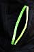 Astek Men's Neon Green Black MTB Baggy Padded Mountain Bike Shorts (XL)