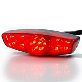 Stylish Design Smoke LED Stop Brake Tail Light Taillight Integrated For Aprilia... by Astra Security