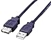 ELECOM USB�����P�[�u�� USB(A)�I�X-USB(A)���X 3.0m �u���b�N USB-EA3BK