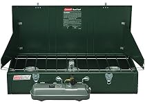 Coleman 3 Burner Dual Fuel Deluxe Liquid Fuel Stove
