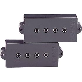 DiMarzio P DP122 modelo de sustitución de recolección de Fender P Bass, negro