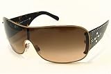 DONNA KARAN DKNY 2533-B 2533B BRASS BROWN 1074/13 SUNGLASSES