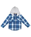 Levi's Hood Trim Flannel Shirt (Sizes 8 - 20)