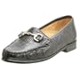 Zelli Men's San Marco Crocodile Slip-on,Black Croc,13 M