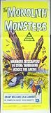 The Monolith Monsters (1957) 13x30 Australian Daybill Poster Very RARE