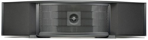 MartinLogan Feature Fully Powered High-Performance Electrostatic Speaker (Single, Center Channel, Black)