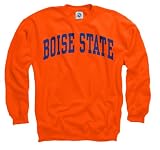 Boise State Broncos Orange Arch Crewneck Sweatshirt