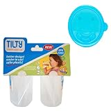 Tilty 2Pack Sippy Cup Set plus Orange Smoothie Lid