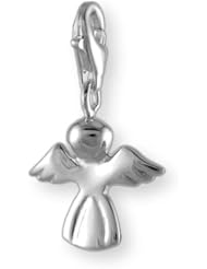 MELINA Charms clip on pendant angel sterling silver 925