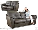 Leather Sofa Settee Suite