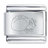 41D0M41P9YL. SL160  Thanksgiving Foods Christmas Italian Charms Bracelet Link
