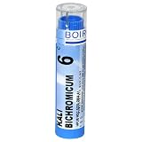 Boiron Homeopathic Medicine Kali Bichromicum, 6C Pellets, 80-Count Tubes (Pack of 5)