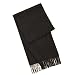 Sandals Cay Men's Charcoal Pure Cashmere Scarf 69